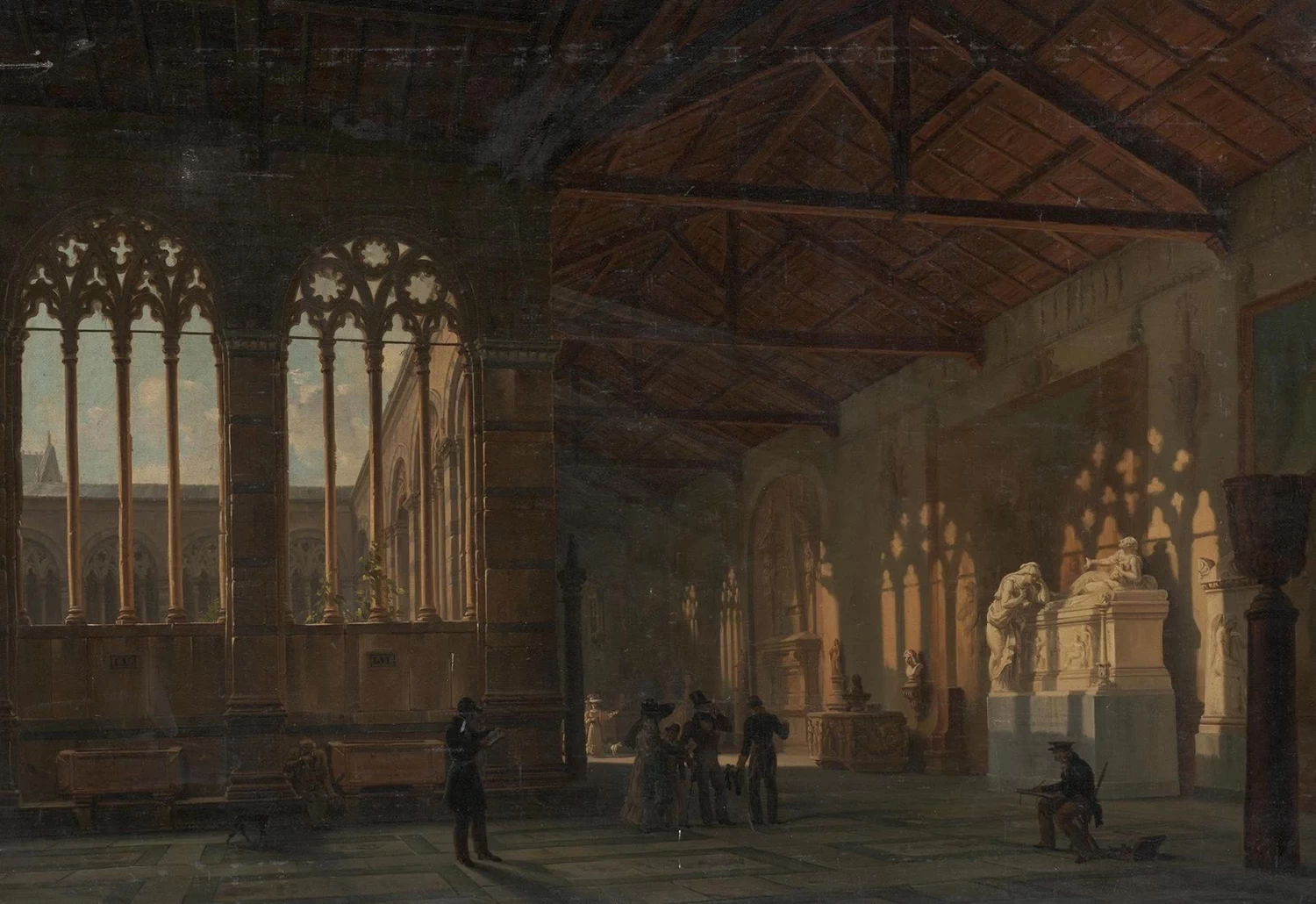 Interno del Camposanto di Pisa - Hermitage